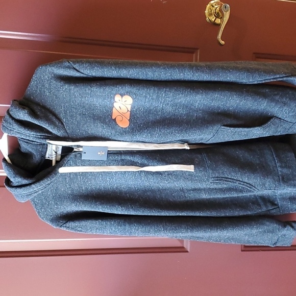 Starbucks Tops - Starbucks SWEATSHIRT Reserve NWT Jade Purple Brown gray zip up hoodie Large